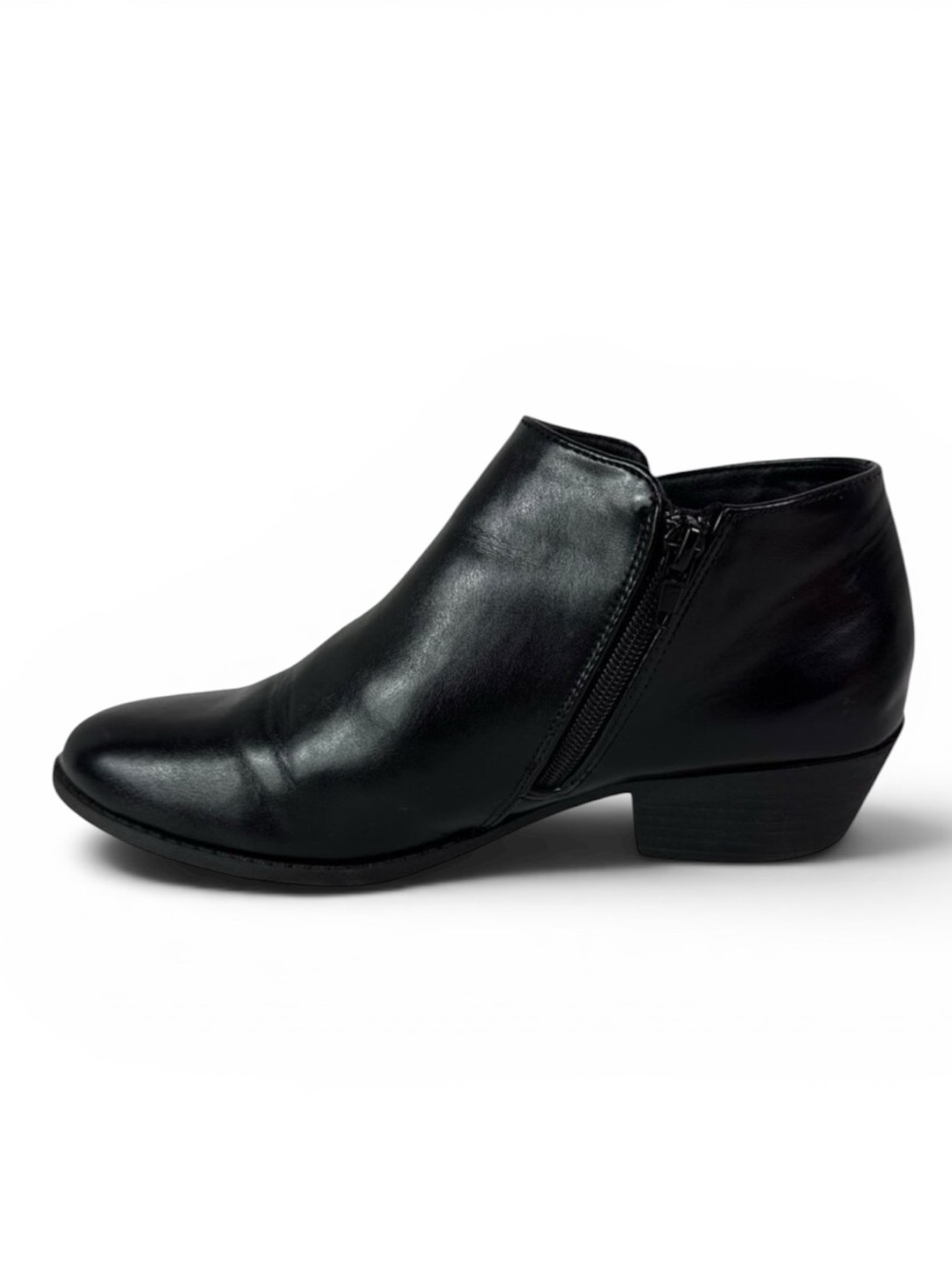 J. Adams‎ Women's 7.5 Lexy Bootie Block Heel Zip